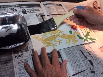 Inking the Painting
