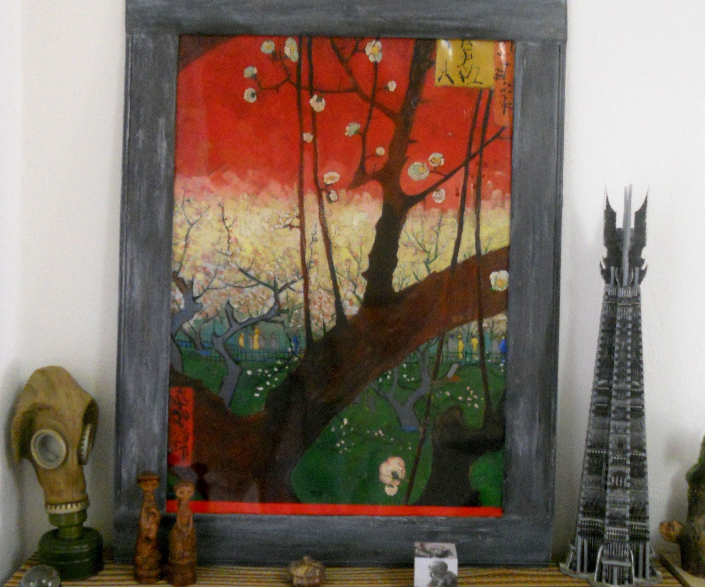 -Make an easy poster frame from planks-