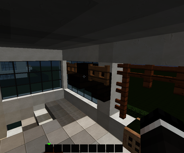 Minecraft Modern House Interior