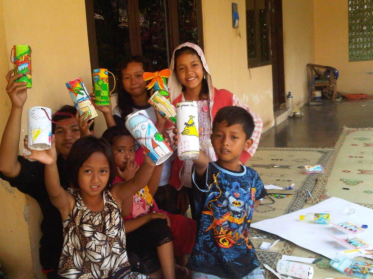 Creative Moneybox Made From Plastic Bottle Waste