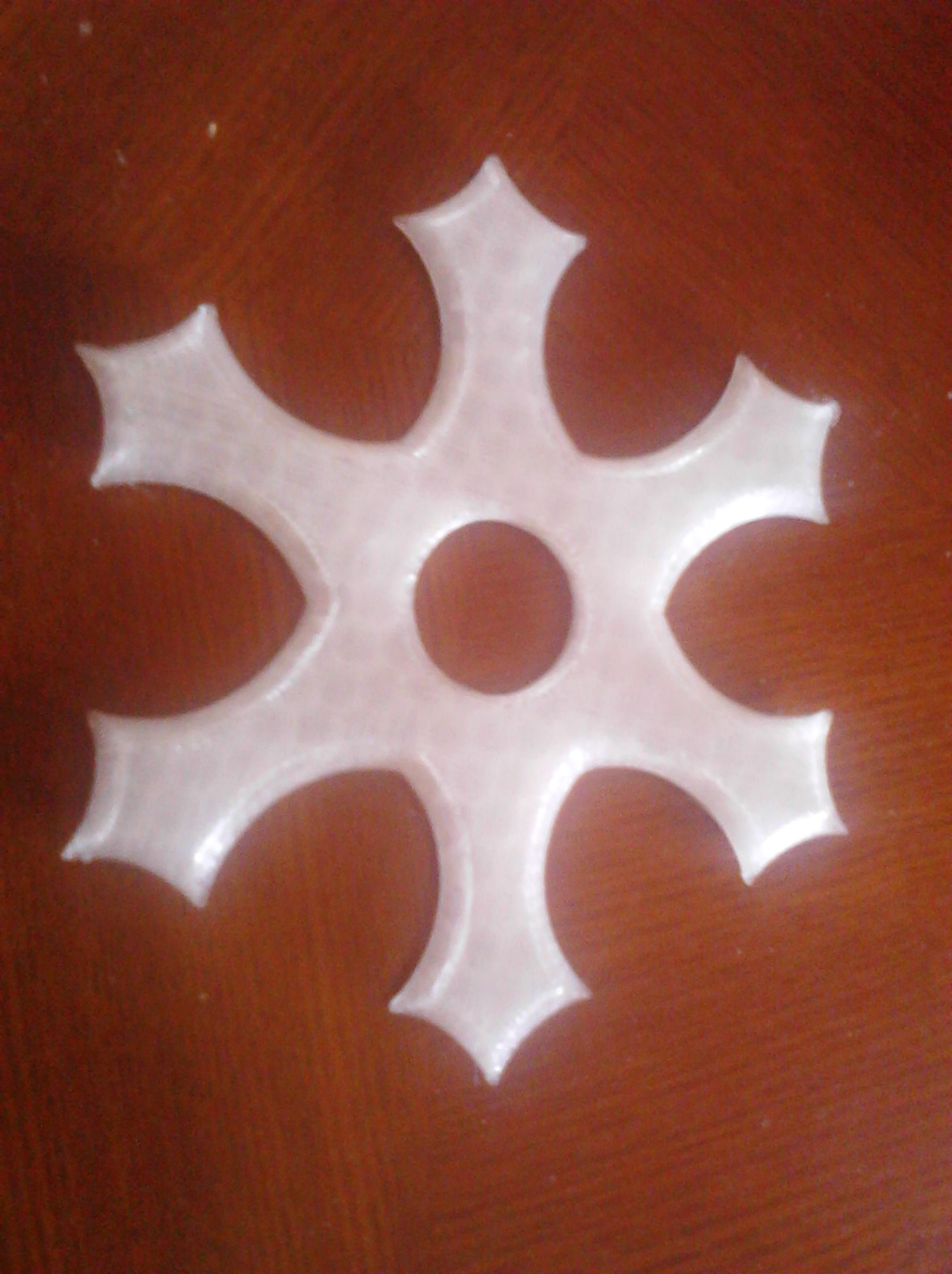 Make a Toy Shuriken at TechShop