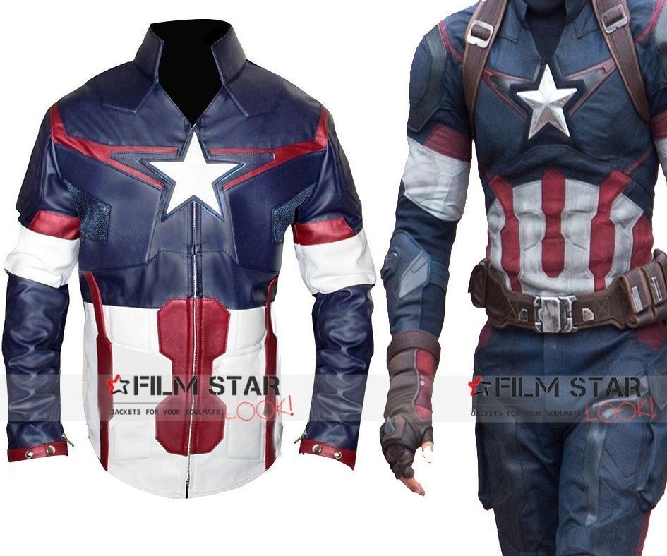 2015 Avengers Age of Ultron Chris Evans Jacket