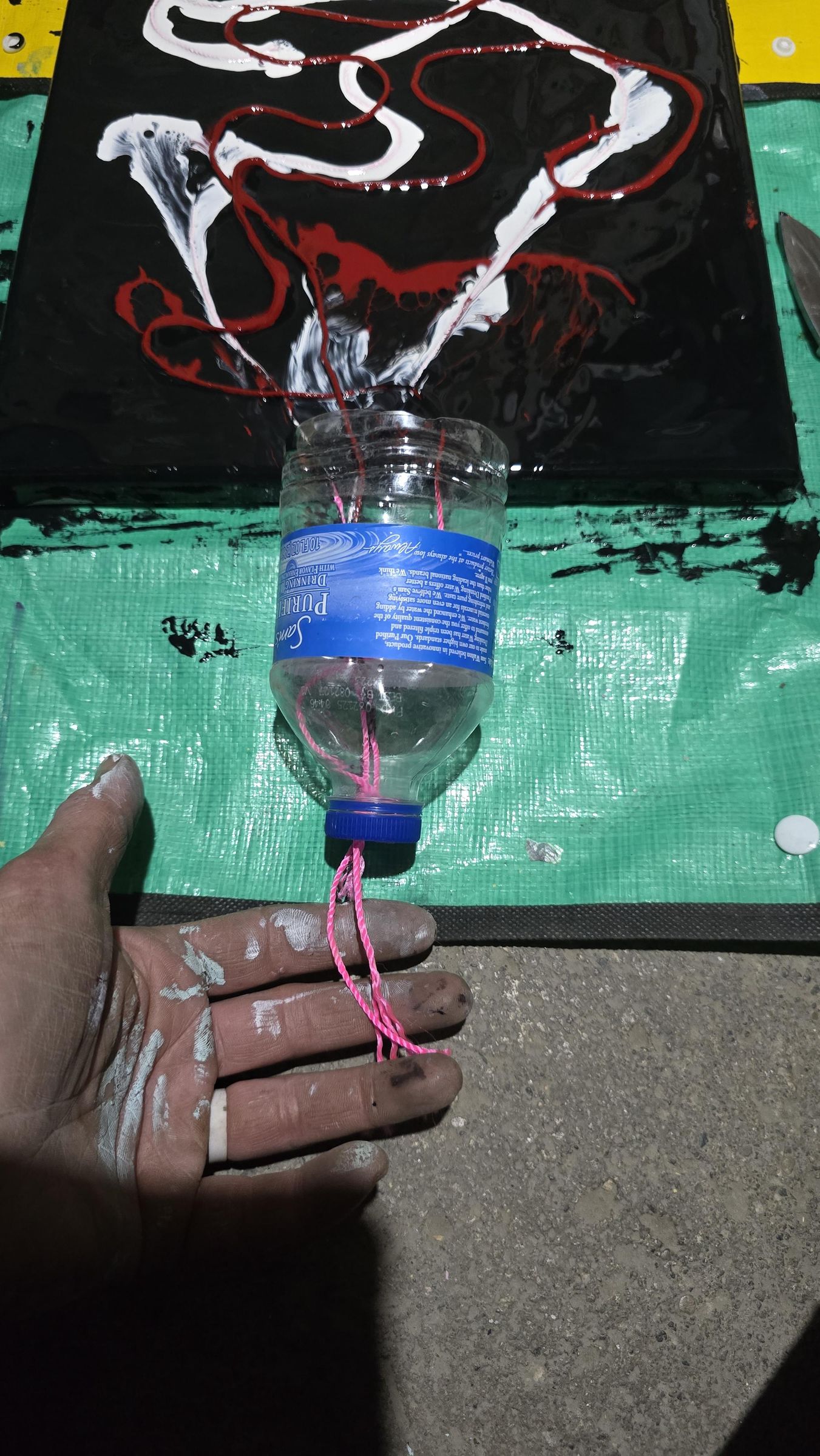 String Pull Painting : 8 Steps (with Pictures) - Instructables