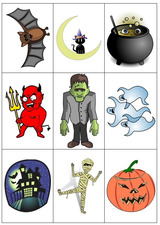 Halloween Zombie Shooting Game Questions for EAL Classrooms