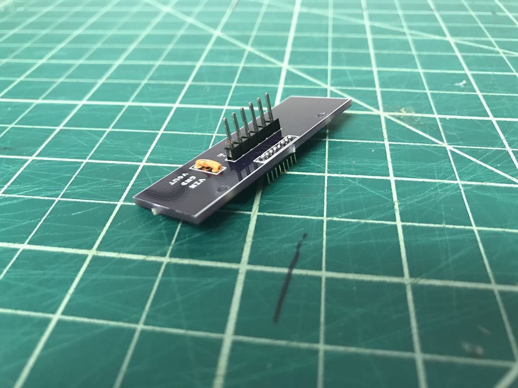Soldering Header Pins on Breakout PCB