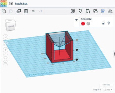Place the Angled Form and Create the Angled Sides.
