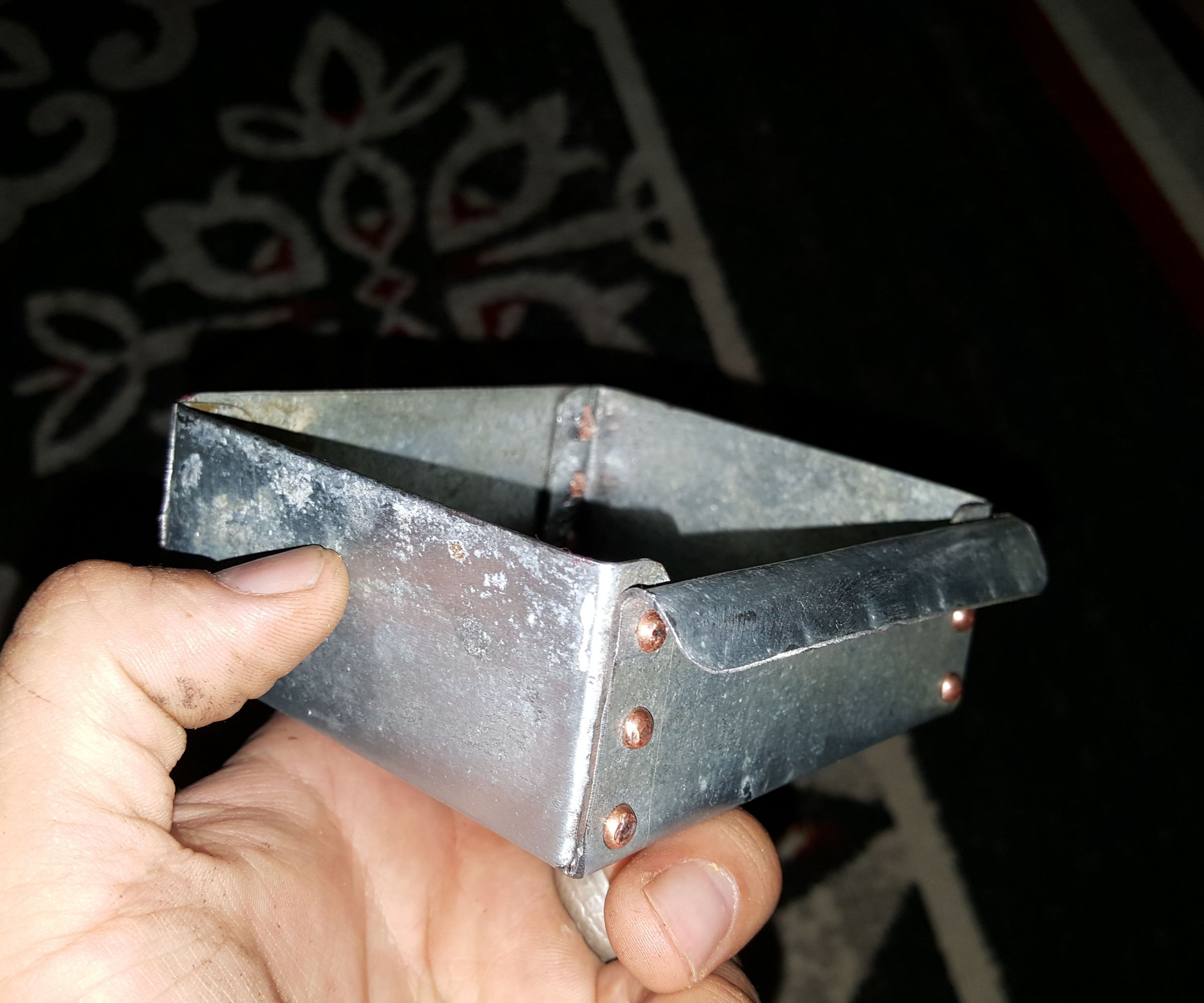 Making Copper Riveted Metal Boxes or Drawers 