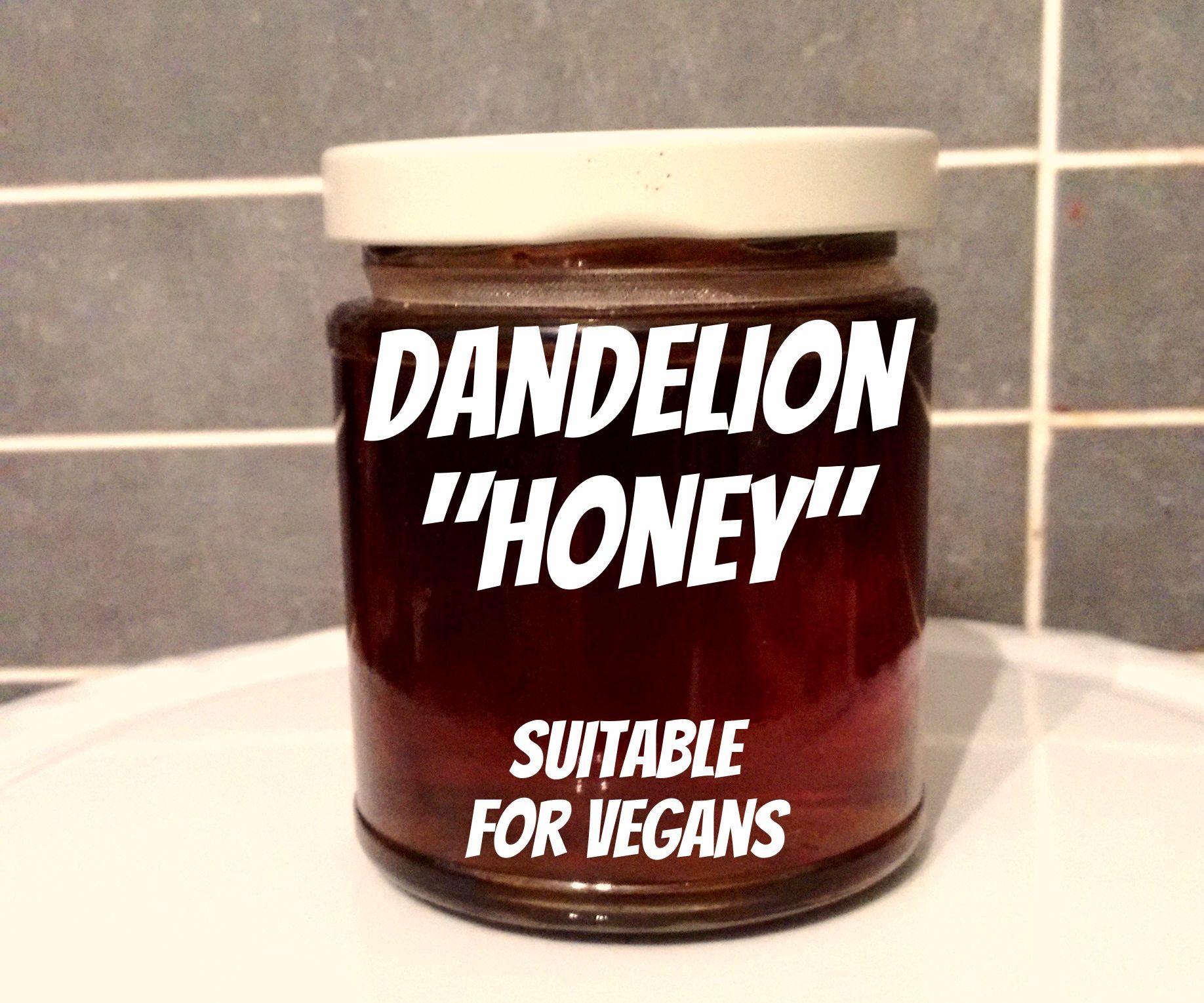 Dandelion Honey - Vegan Alternative