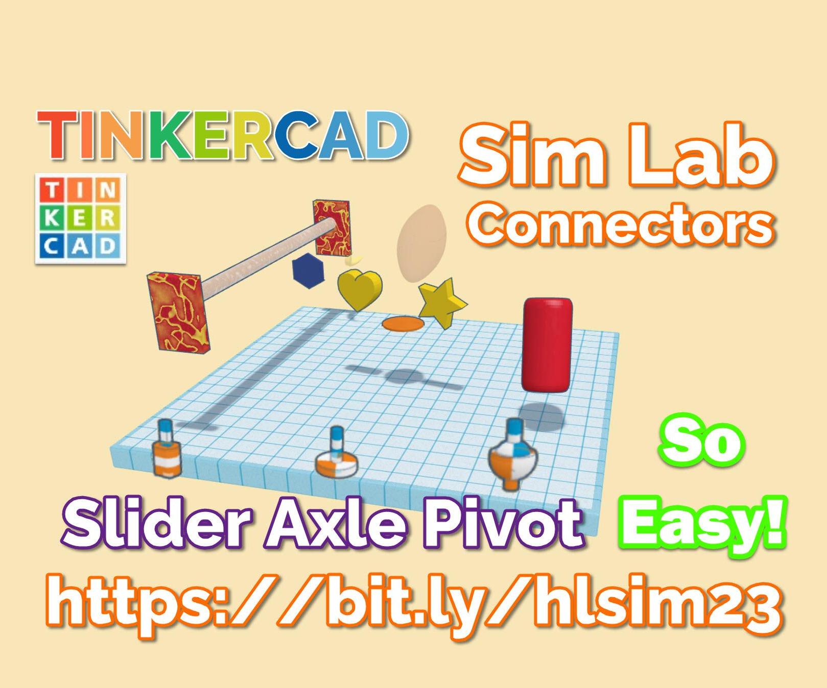 Tinkercad Sim Lab Connectors in Minutes! 5 Steps (with Pictures