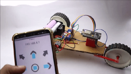 Make Very Easy Robot Car That Is Smartphone Controlled : 7 Steps (with ...