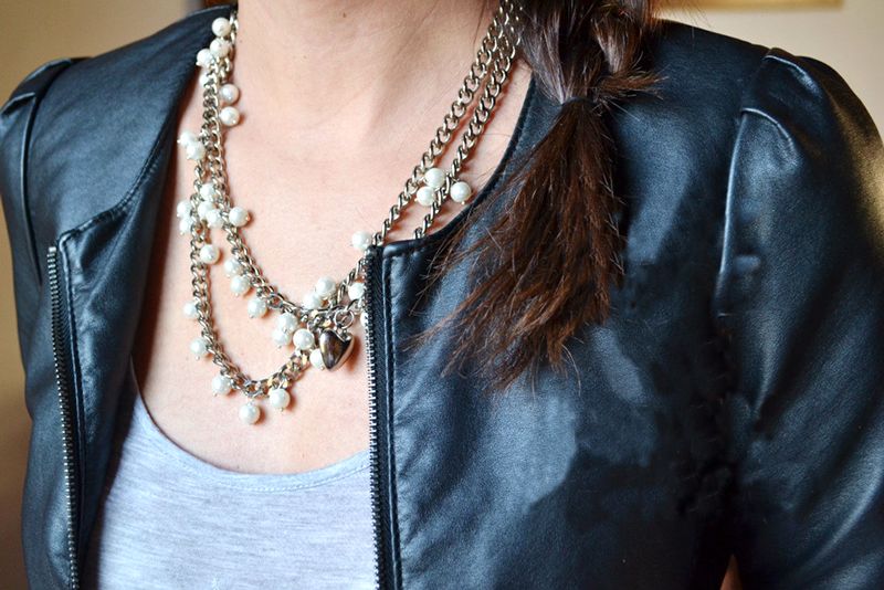 How to Create a Long Pearl Necklace Out of Chain