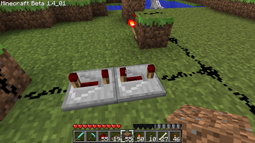 Mine Craft Redstone : Button Signal Time Extender : 5 Steps - Instructables