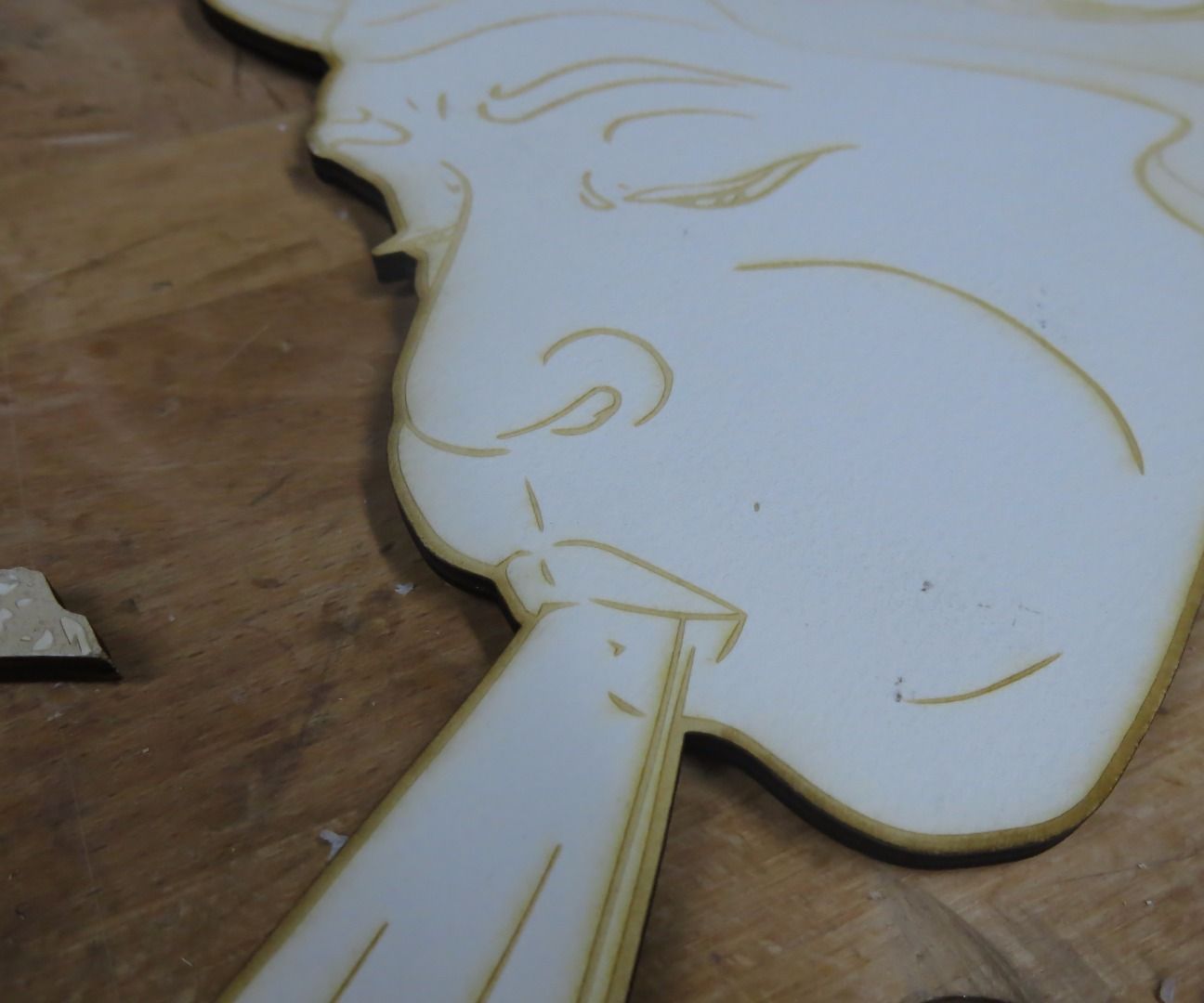 Getting started with (laser) etched-line watercolor 