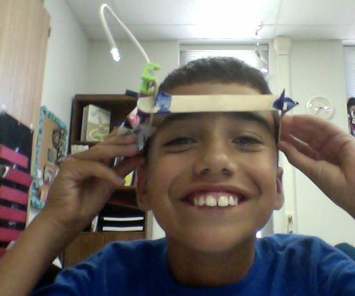 Homemade Reading Glasses