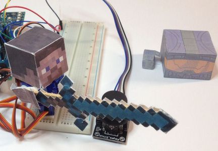 Arduino Steve - a Minecraft Animatronic : 6 Steps - Instructables