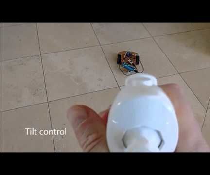ESP8266 and Visuino: WiFi Remote Control Smart Car Robot With Wii Nunchuck