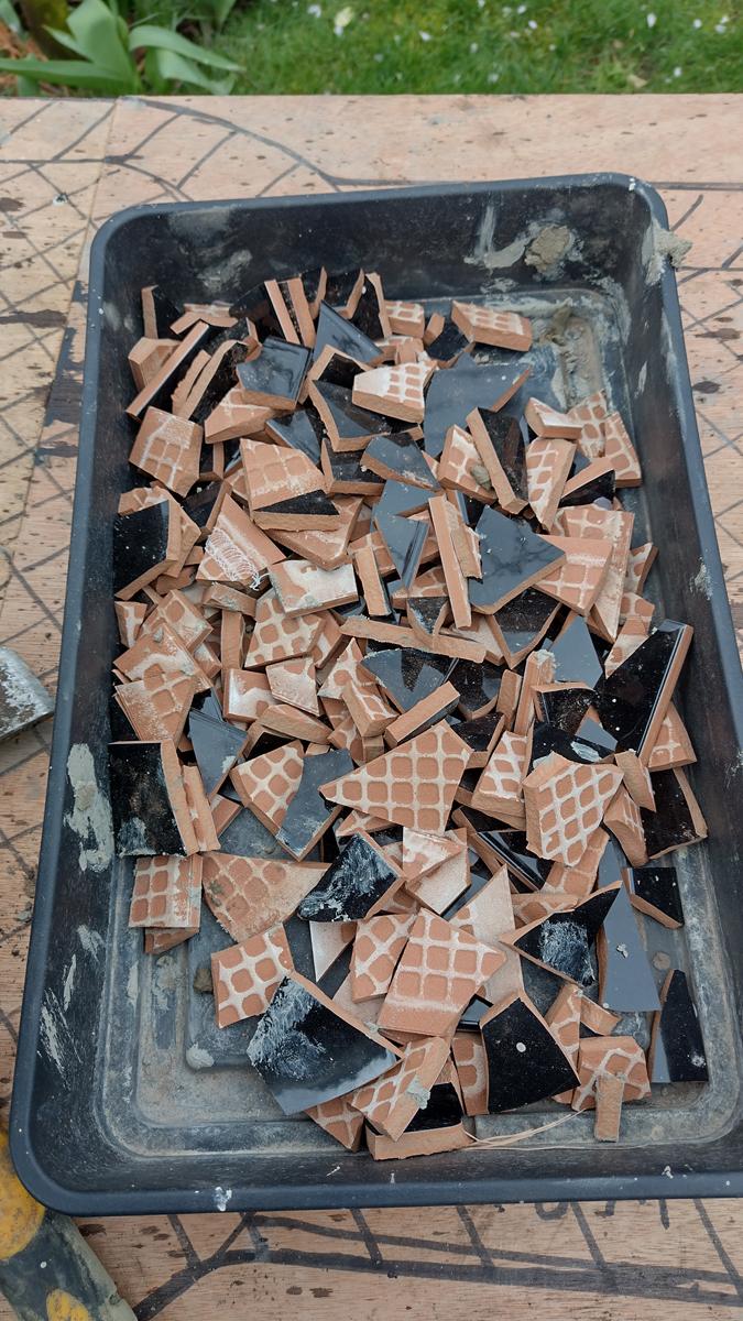 Applying the Black Crazed Tiling