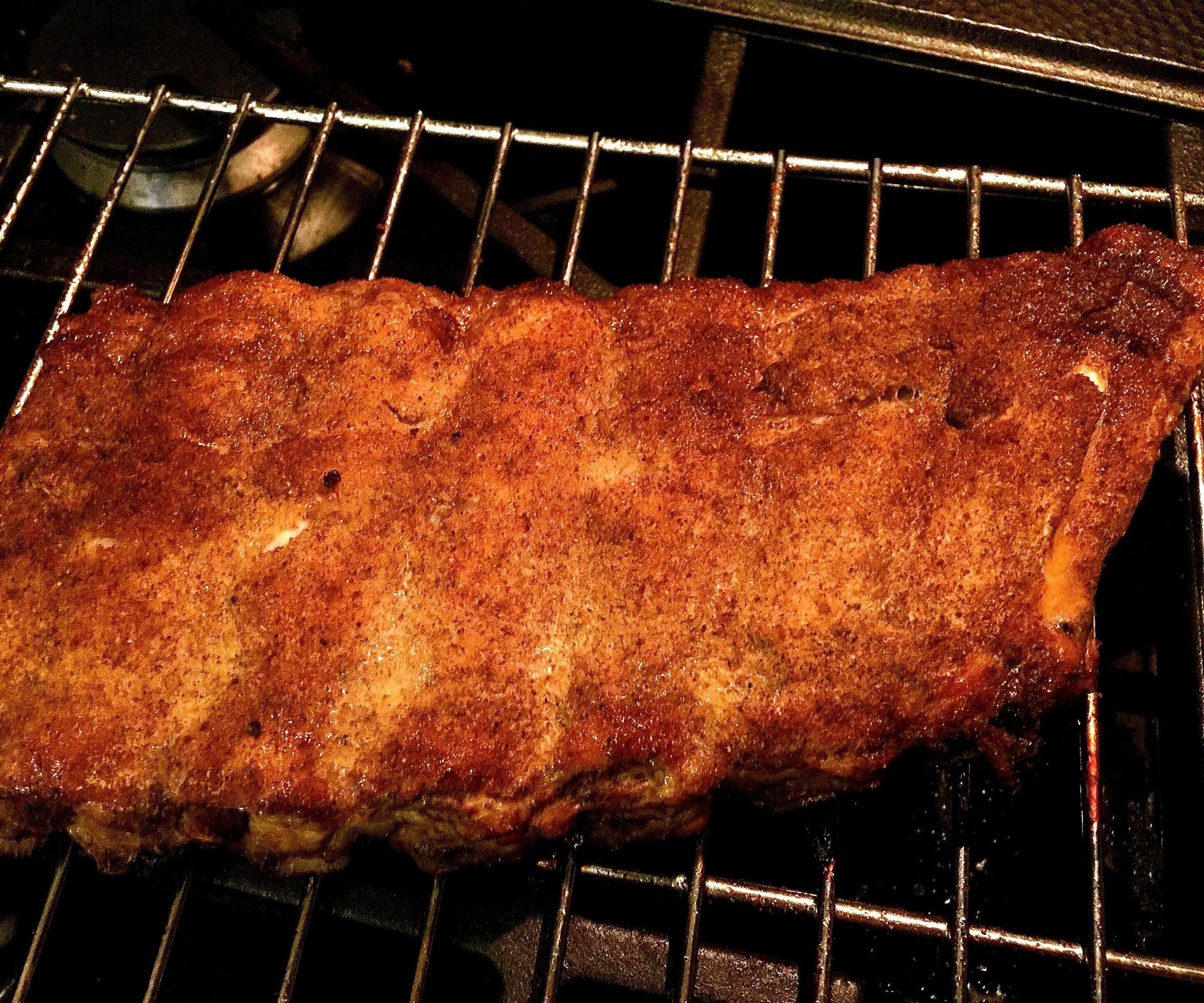 Smoked Babyback Pork Spareribs