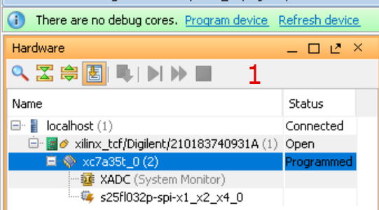 How to Upload to Xc7a35tcpg236-1: JTAG Method