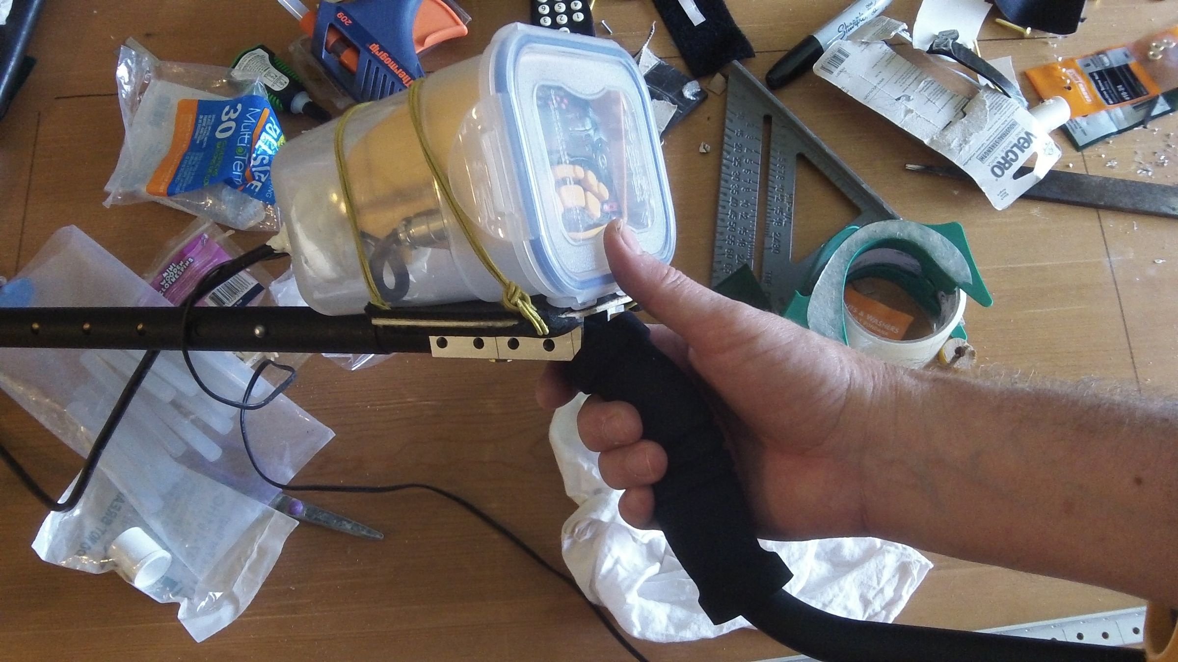 How to waterproof a metal detector control box for the ACE 250 for under $10