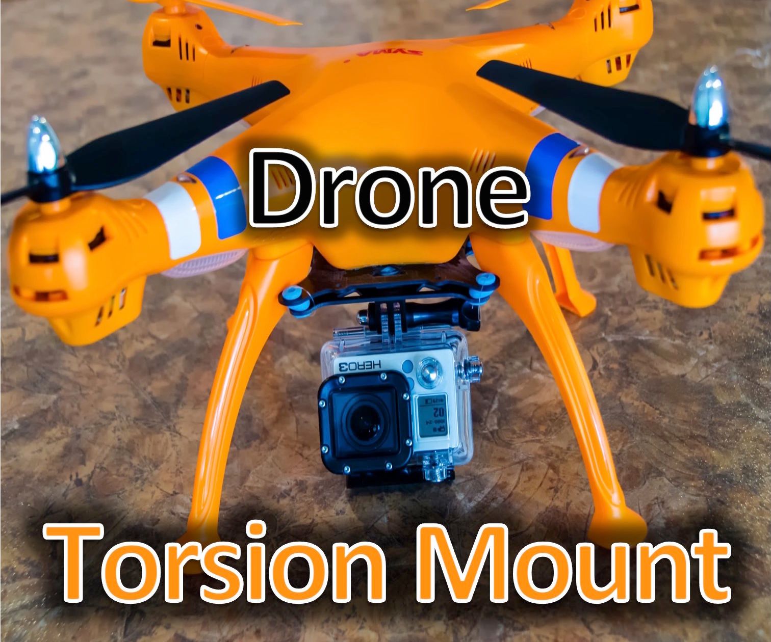 $5 Quadcopter Anti-Vibration, Torsion, Stabilizeation  Mount