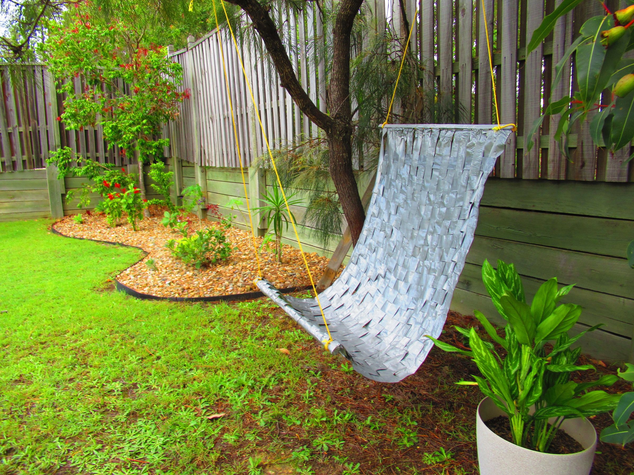 Woven Duck Tape Hammock Chair 8 Steps (with Pictures) Instructables