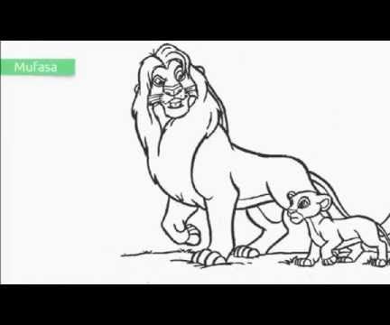 Top 25 Free Printable Lion King Coloring Pages 