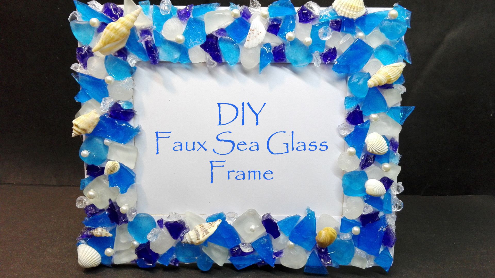 DIY Faux Sea Glass Frame : 4 Steps - Instructables
