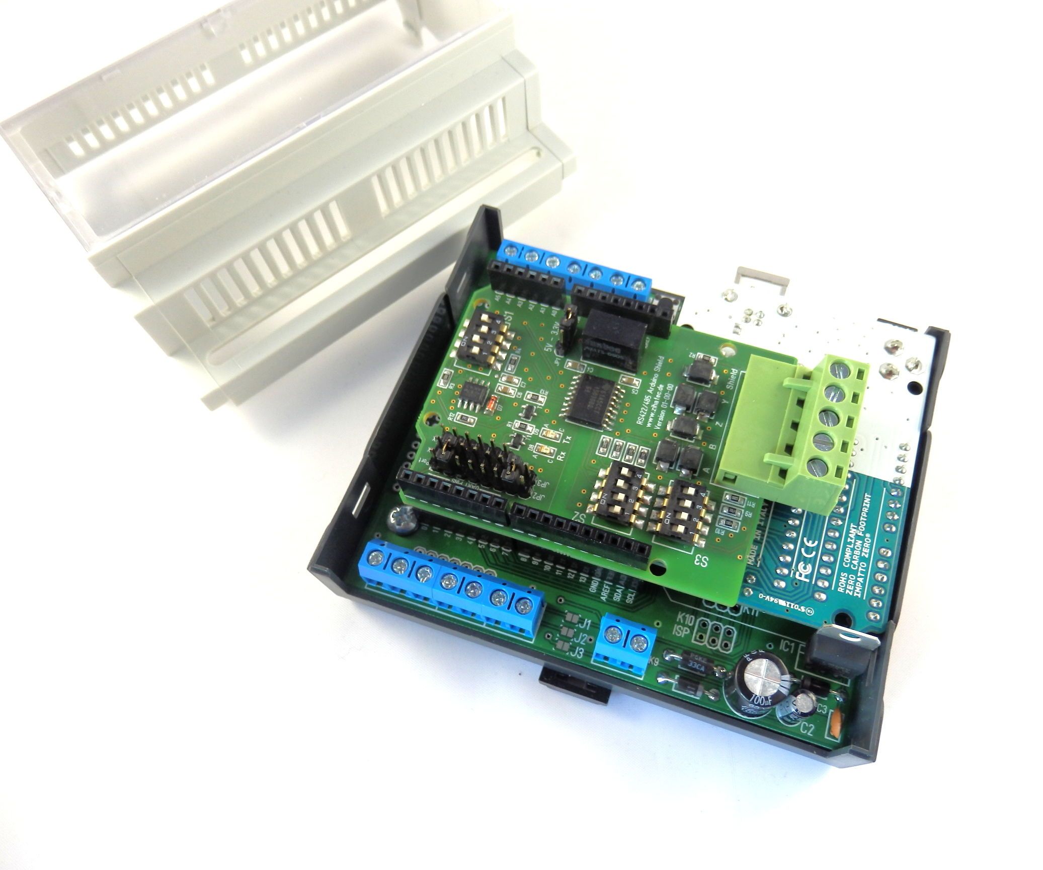 Arduino RS485 Din Rail Mount