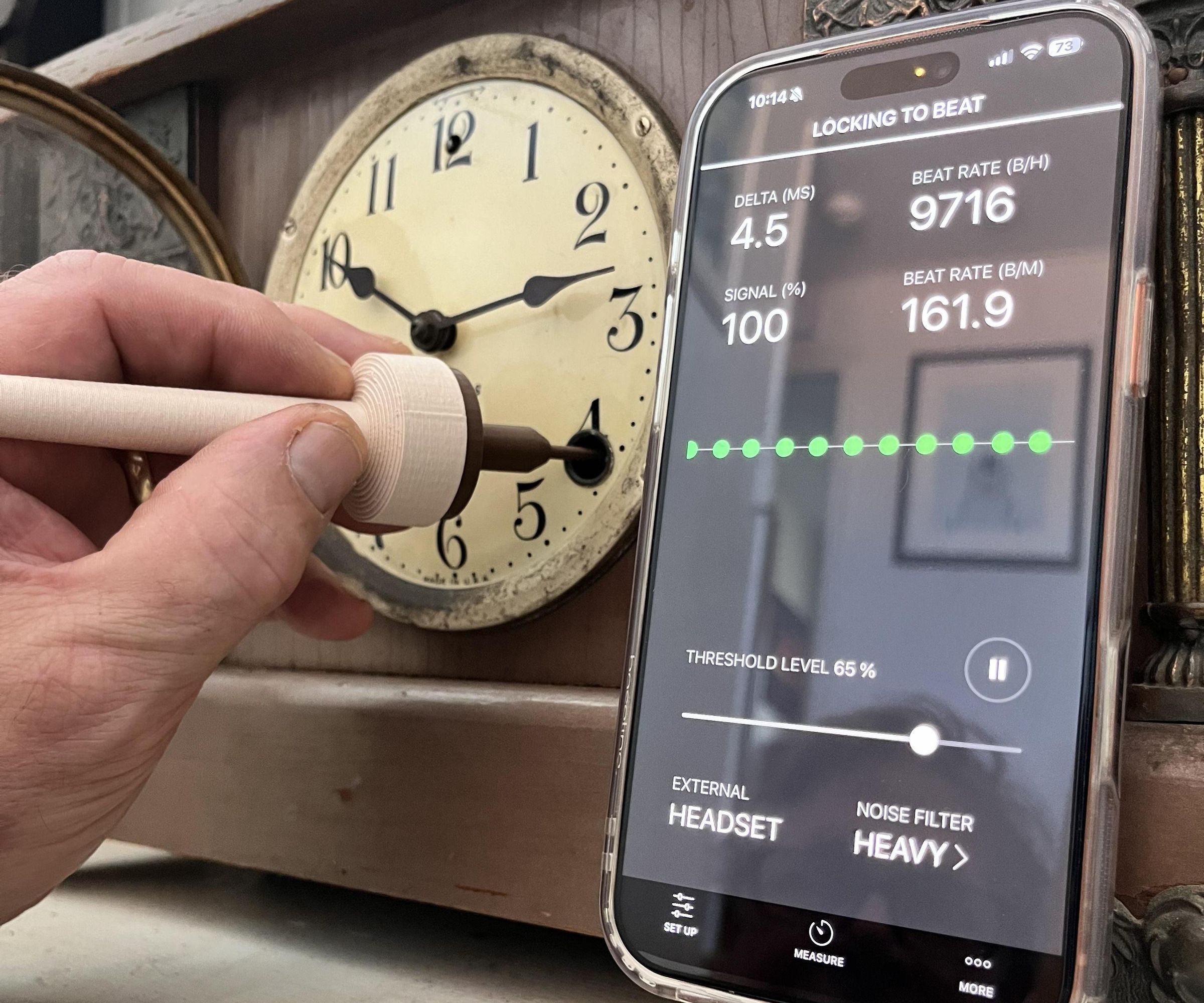 Clock Beat Stethoscope