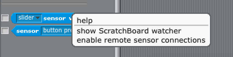 Setup Scratch_OSC_Bridge and Enable Remote Sensor Connections