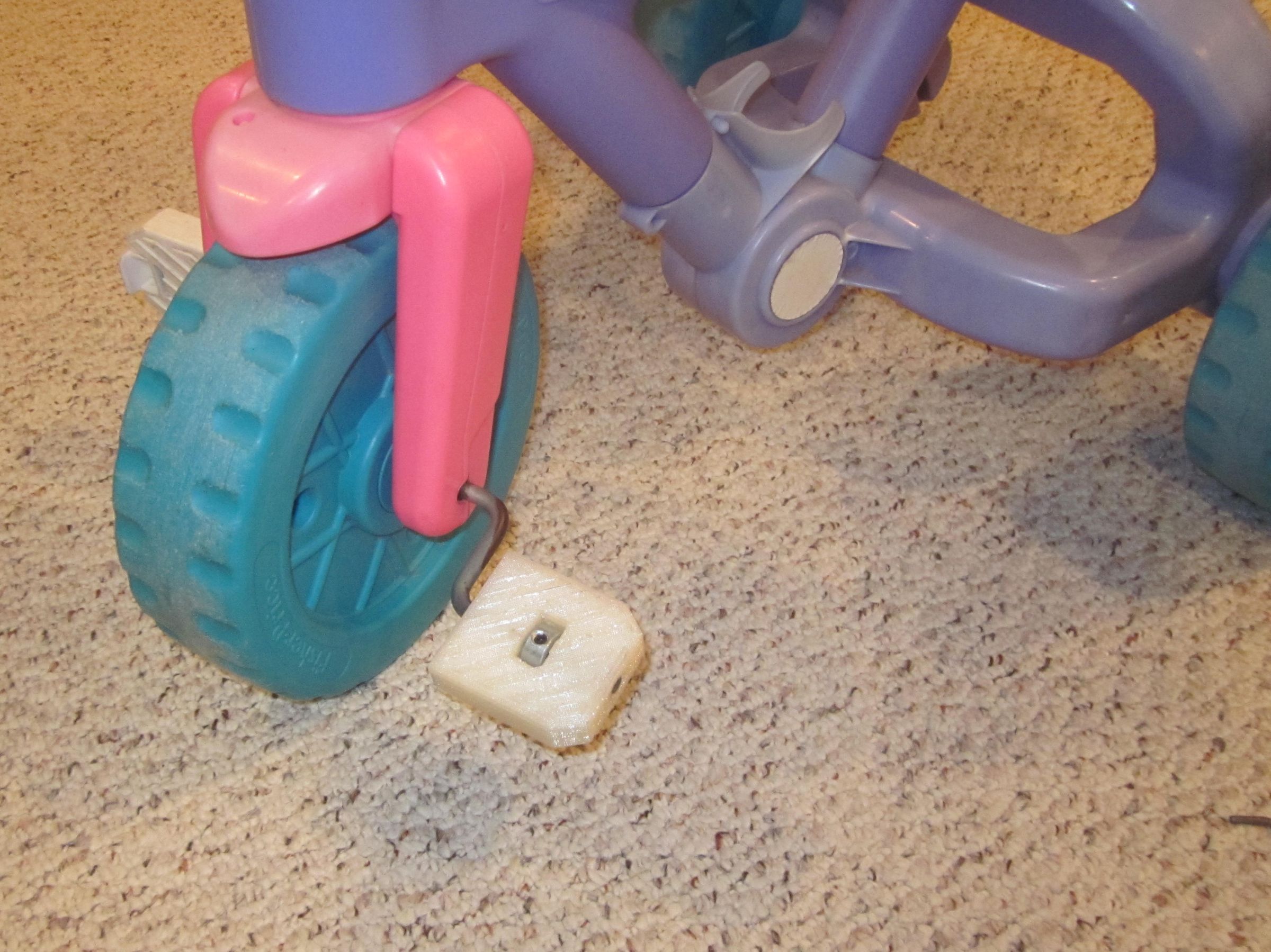 Printed Pedal Gives Tricycle New Lease on Life