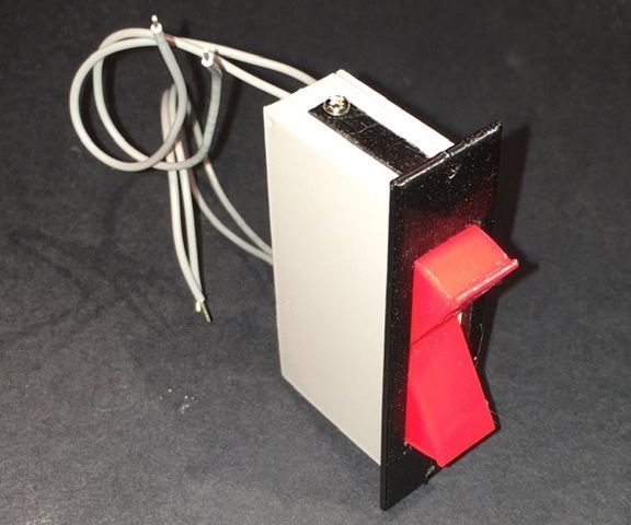 Mostly 3D Printed Rocker Switch