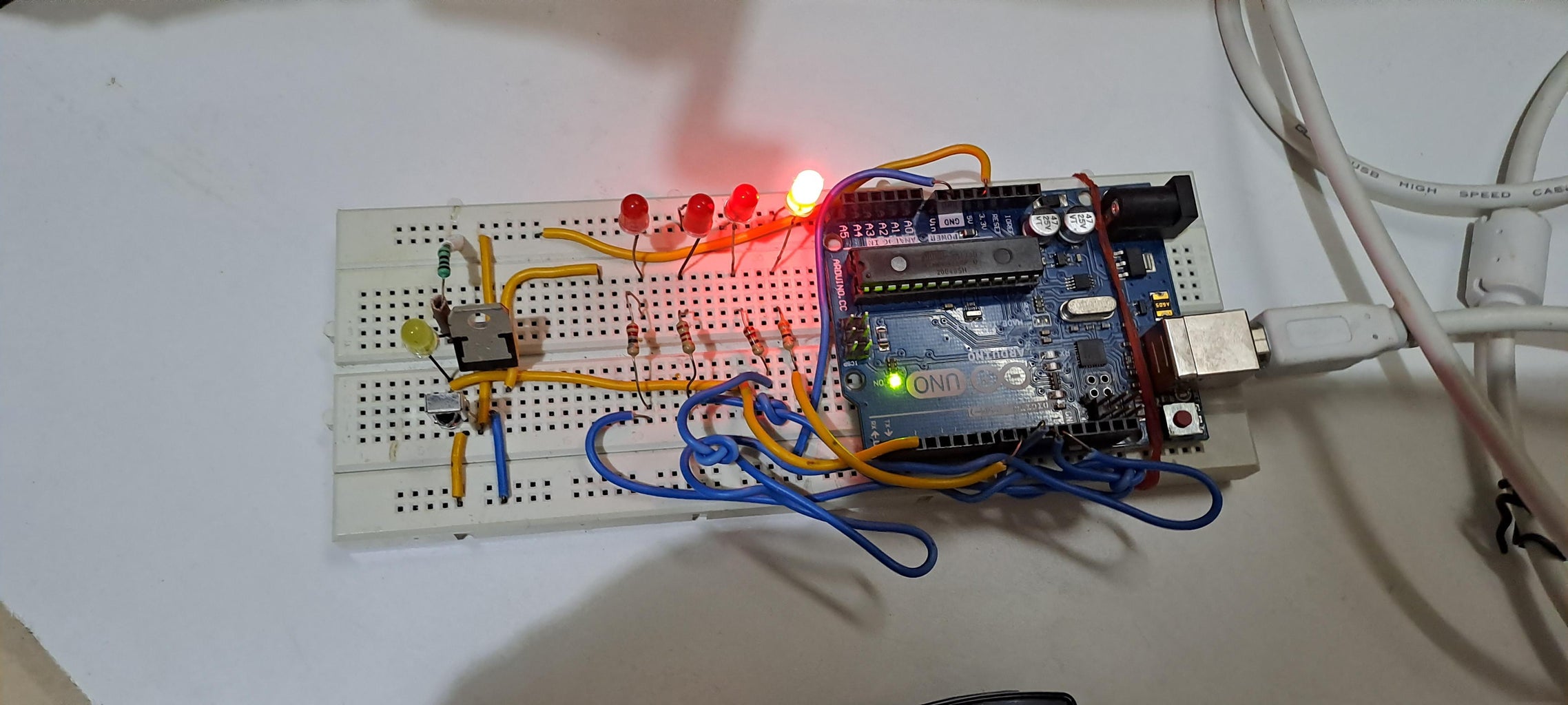Controlling Arduino With IR Television Remote. IR Receiver Is Used to ...