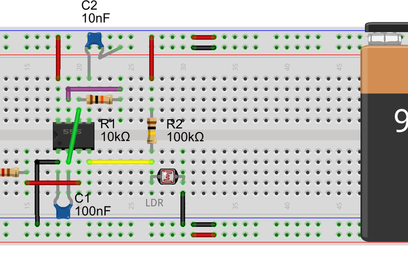 Project 7: Dark Activated LED