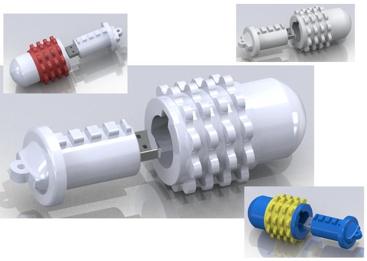 Combination Lock USB Memory Stick