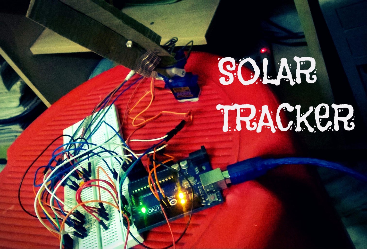 DIY Arduino Solar Tracker : 5 Steps Circuit Diagram
