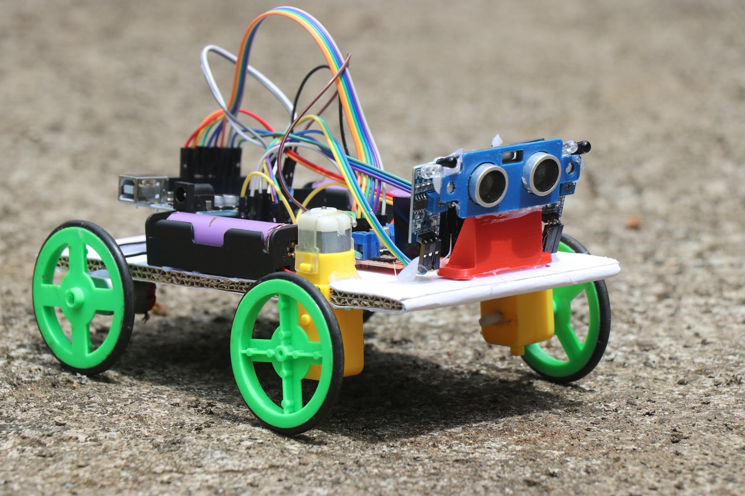 How to Make Human Following Robot at Home Using Arduino : 5 Steps (with ...