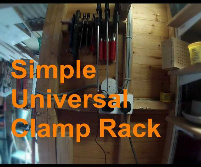 Simple Universal Clamp Rack