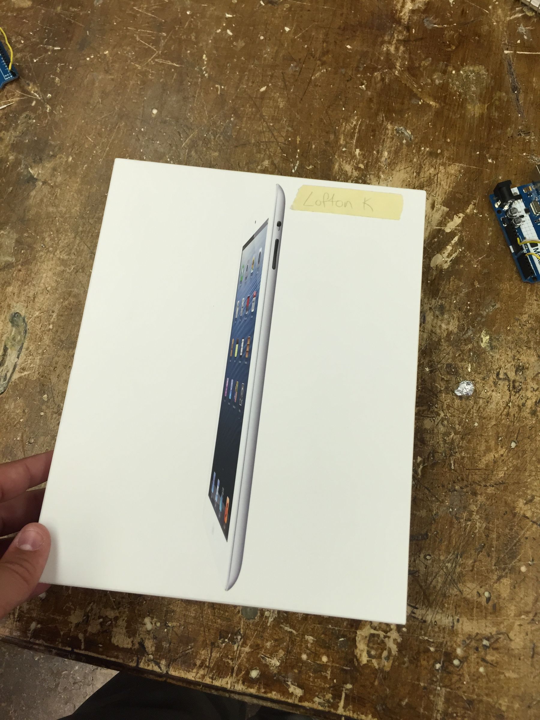 Old IPad Box Hiding Place