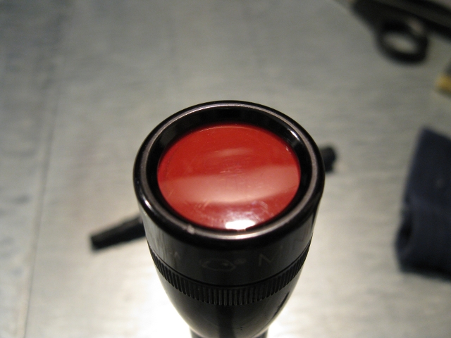 Astronomer's Red Light (Maglite Mod)