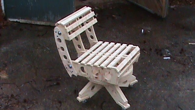 Woodpunk Chair