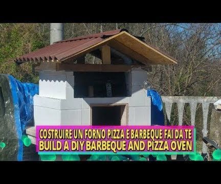 DIY Combined Barbecue and Wood Fired Oven