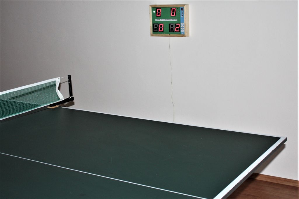 Bloetooth Table Tennis Scoreboard 7 Steps (with Pictures)