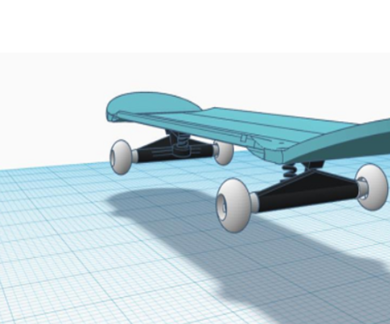 Finger Spring Skateboard