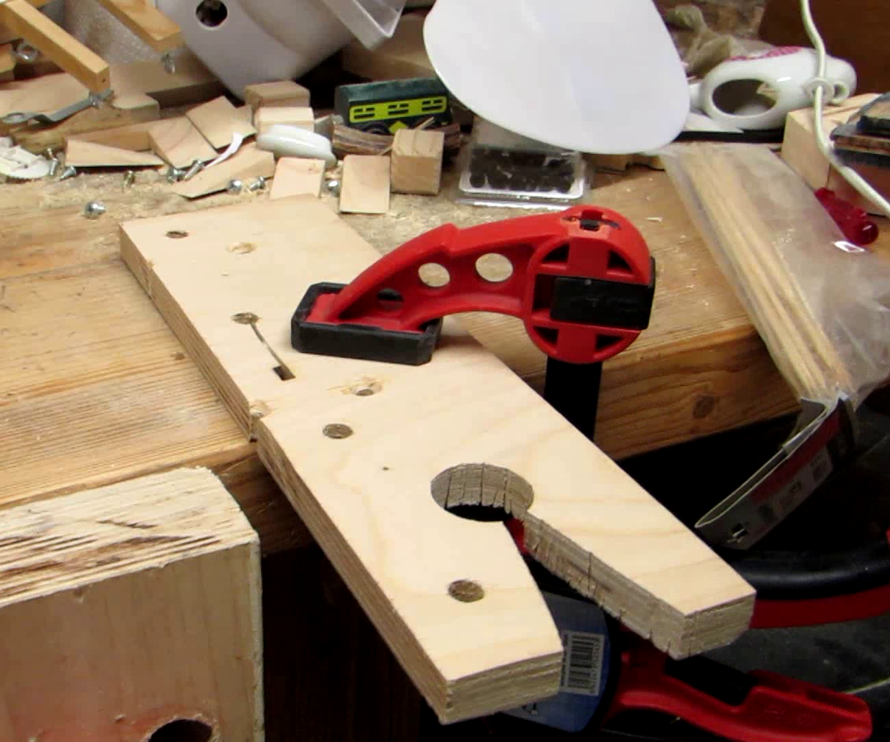 Simple Fret Saw Support