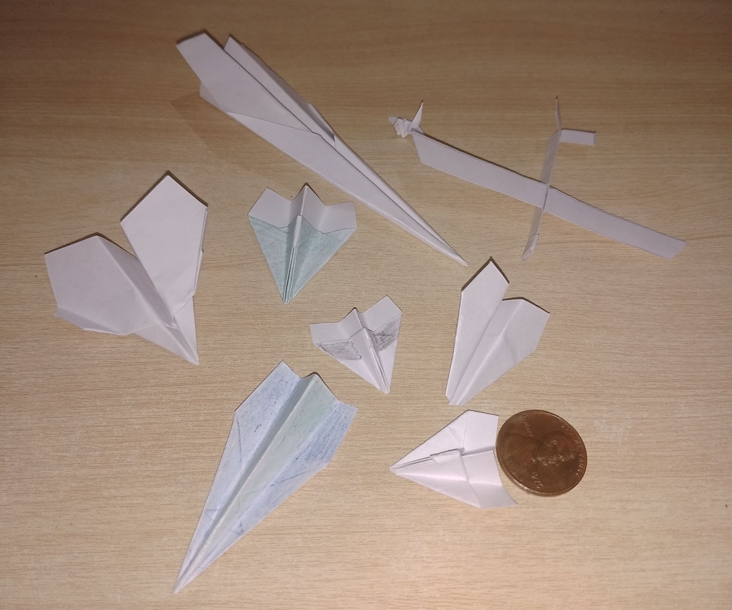 Tiny Paper Planes