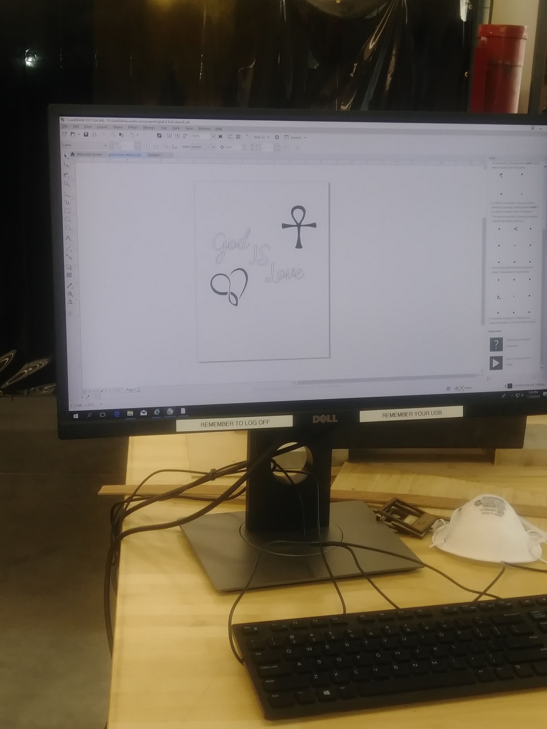 How to Use a Lazar Cutter to Make a Stencil : 10 Steps - Instructables