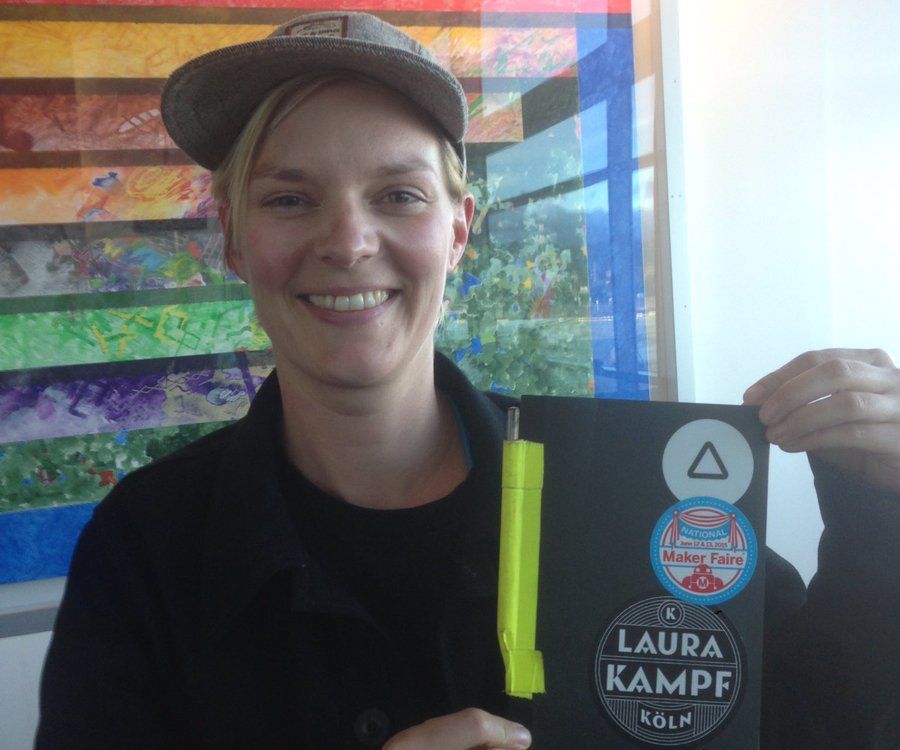 Laura Kampf Notebook Pen Holder