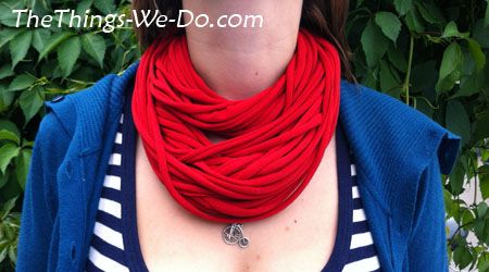 How to Make a Textile Noodle Necklace